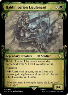 Haldir, Lórien Lieutenant - The Lord of the Rings Commander Decks