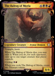 The Balrog of Moria - The Lord of the Rings Commander Decks