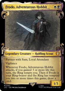 Frodo, Adventurous Hobbit - The Lord of the Rings Commander Decks