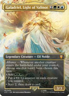 Galadriel, Light of Valinor 1 - The Lord of the Rings Commander Decks