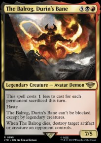 The Balrog, Durin's Bane - The Lord of the Rings: Tales of Middle-earth