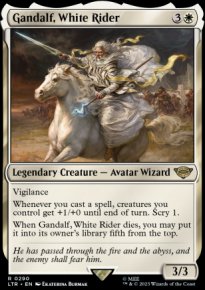 Gandalf, White Rider - The Lord of the Rings: Tales of Middle-earth