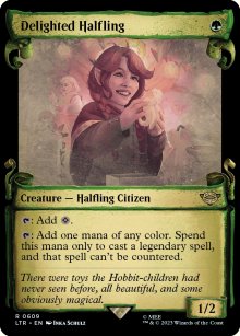 Delighted Halfling - The Lord of the Rings: Tales of Middle-earth