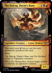 The Balrog, Durin's Bane - The Lord of the Rings: Tales of Middle-earth
