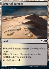 Scoured Barrens - Core Set 2021