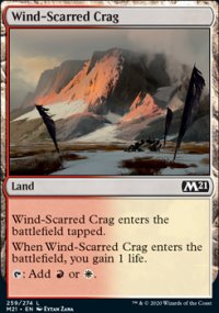 Wind-Scarred Crag - Core Set 2021