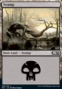 Swamp 1 - Core Set 2021