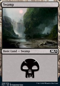 Swamp 3 - Core Set 2021
