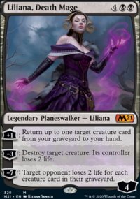 Liliana, Death Mage - Core Set 2021