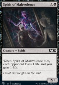Spirit of Malevolence - Core Set 2021