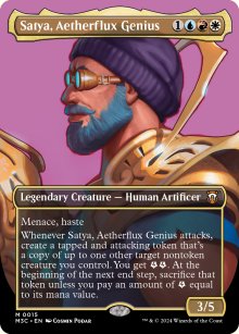 Satya, Aetherflux Genius 2 - Modern Horizons III Commander Decks