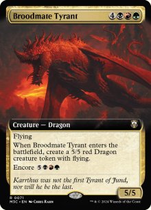 Broodmate Tyrant 1 - Modern Horizons III Commander Decks