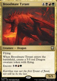 Broodmate Tyrant - Modern Horizons III Commander Decks