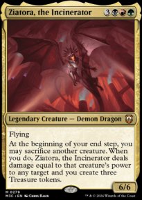 Ziatora, the Incinerator - Modern Horizons III Commander Decks