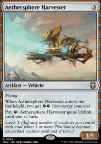 Aethersphere Harvester - Modern Horizons III Commander Decks