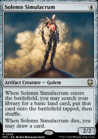 Solemn Simulacrum - Modern Horizons III Commander Decks