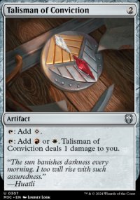 Talisman of Conviction - Modern Horizons III Commander Decks
