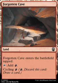 Forgotten Cave - Modern Horizons III Commander Decks
