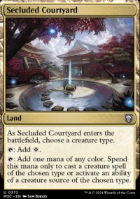 Secluded Courtyard - Modern Horizons III Commander Decks