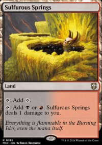 Sulfurous Springs - Modern Horizons III Commander Decks