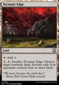 Tectonic Edge - Modern Horizons III Commander Decks