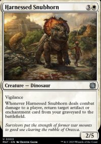 Harnessed Snubhorn 1 - March of the Machine: The Aftermath