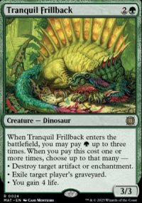 Tranquil Frillback 1 - March of the Machine: The Aftermath