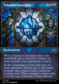 Tolarian Contempt - March of the Machine: The Aftermath