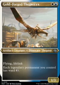 Gold-Forged Thopteryx - March of the Machine: The Aftermath