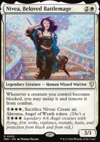 Nivea, Beloved Battlemage - Mystery Booster Commander Edition