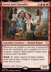 Joven and Chandler - Mystery Booster Commander Edition
