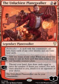 The Unluckiest Planeswalker - Mystery Booster Commander Edition