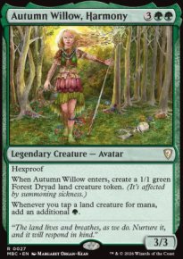 Autumn Willow, Harmony - Mystery Booster Commander Edition