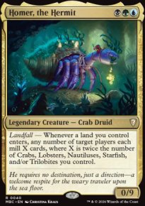 Homer, the Hermit - Mystery Booster Commander Edition