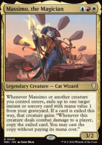 Massimo, the Magician - Mystery Booster Commander Edition