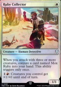 Ruby Collector - Mystery Booster Commander Edition