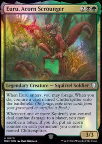 Euru, Acorn Scrounger - Mystery Booster Commander Edition