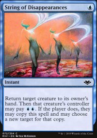 String of Disappearances - Modern Horizons