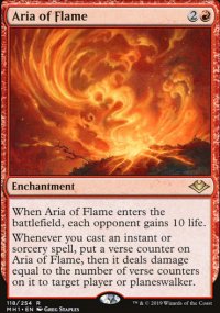 Aria of Flame - Modern Horizons