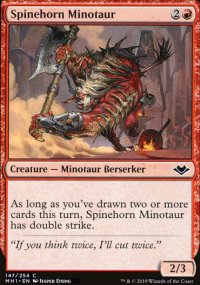 Spinehorn Minotaur - Modern Horizons