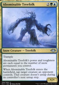 Abominable Treefolk - Modern Horizons