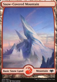 Snow-Covered Mountain - Modern Horizons