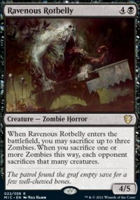 Ravenous Rotbelly - Innistrad Midnight Hunt Commander Decks