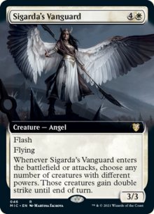 Sigarda's Vanguard - Innistrad Midnight Hunt Commander Decks