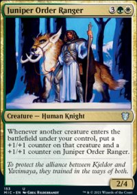 Juniper Order Ranger - Innistrad Midnight Hunt Commander Decks