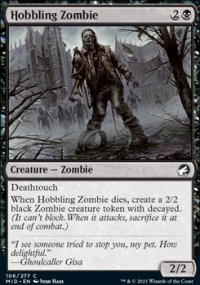 Hobbling Zombie - Innistrad: Midnight Hunt