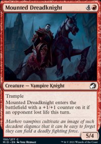 Mounted Dreadknight - Innistrad: Midnight Hunt