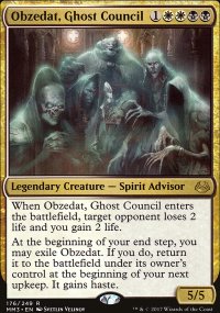 Obzedat, Ghost Council - Modern Masters 2017