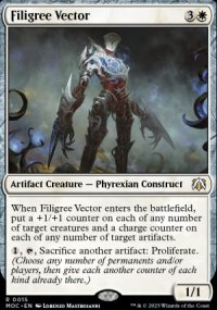 Filigree Vector - March of the Machine Commander Decks