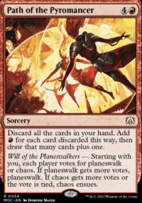 Path of the Pyromancer - March of the Machine Commander Decks